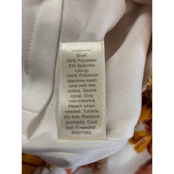 Cato Wrap Maxi Dress Womens Size XL Maroon Floral V-Neck Sleeveless Lined Summer - Picture 5 of 11